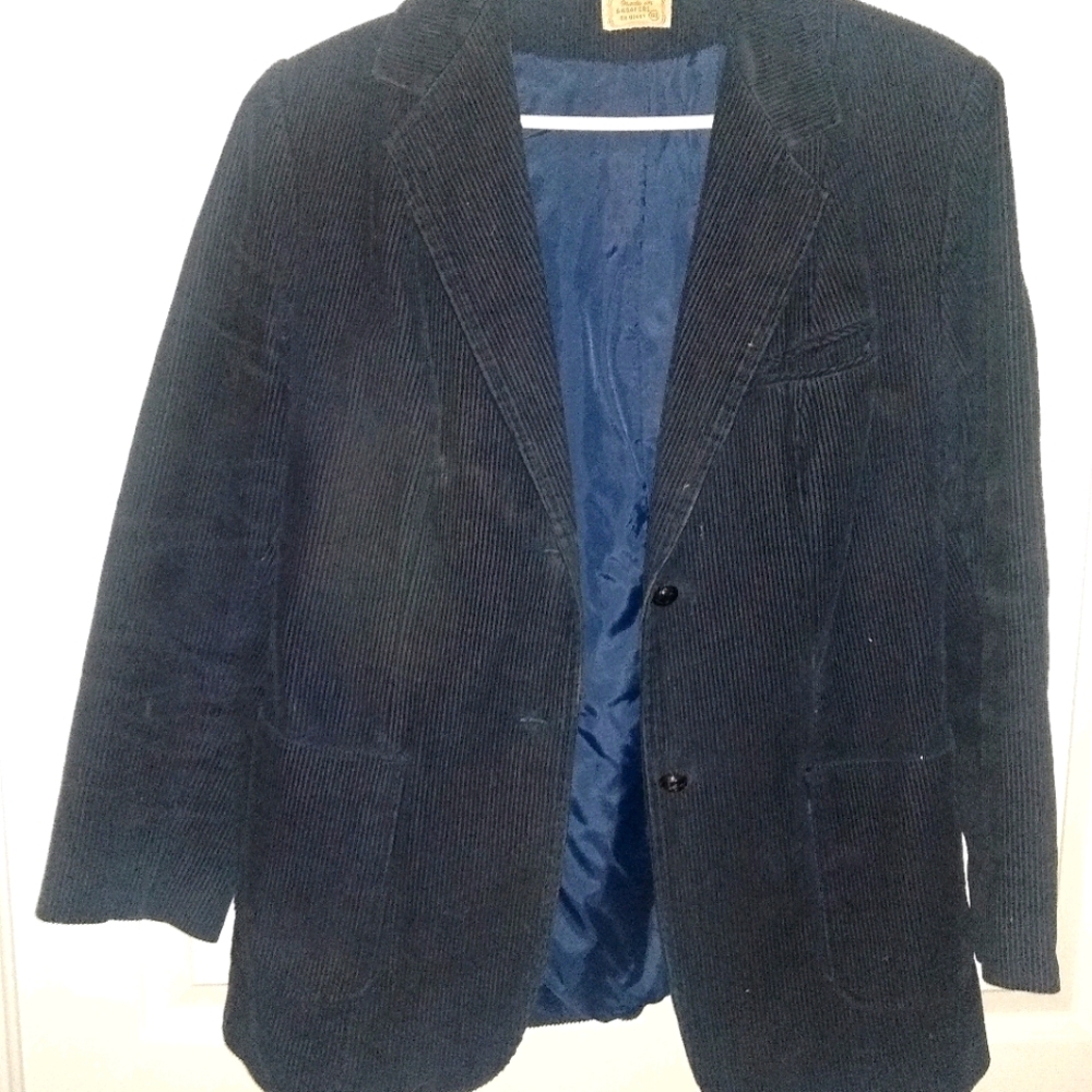 Corduroy dress jacket